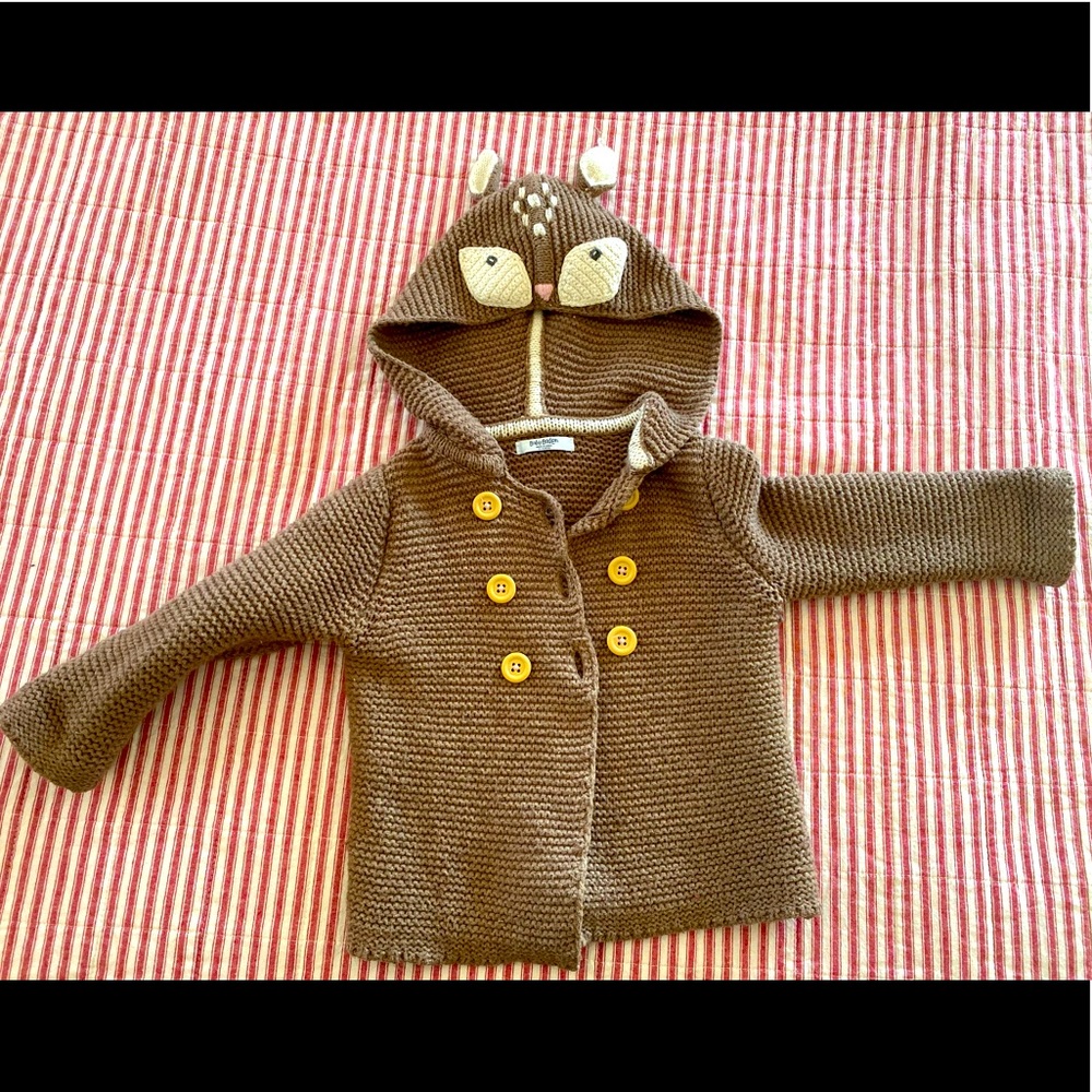 Baby Boden Animal Knitted Jacket (12-18 months)
